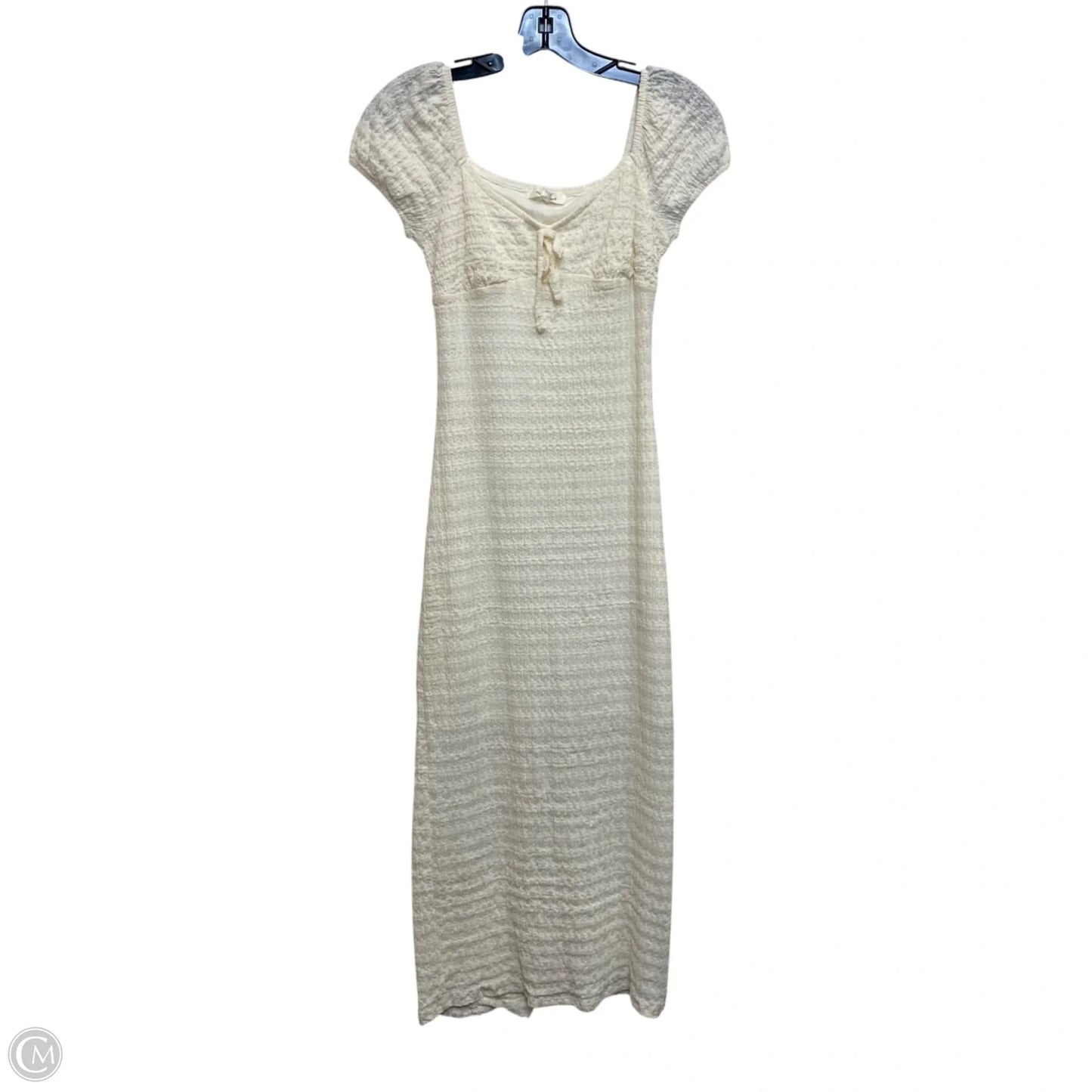 Dress Casual Maxi By No Comment In Cream, Size: S