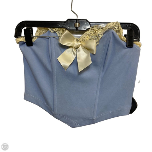 Top Sleeveless By Shein In Blue, Size: S