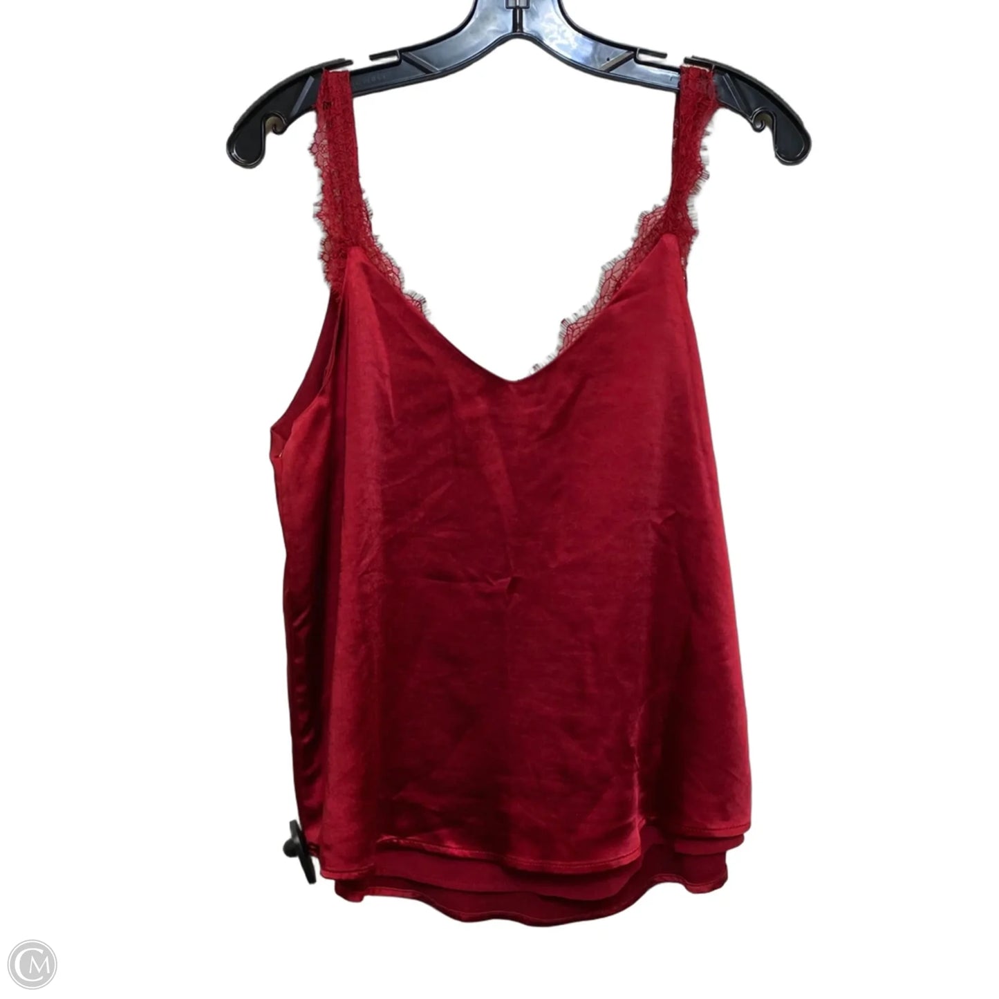 Top Sleeveless By Skies Are Blue In Red, Size: M