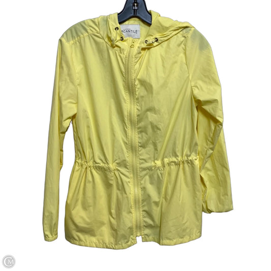 Jacket Windbreaker By J. Crew In Yellow, Size: Xs