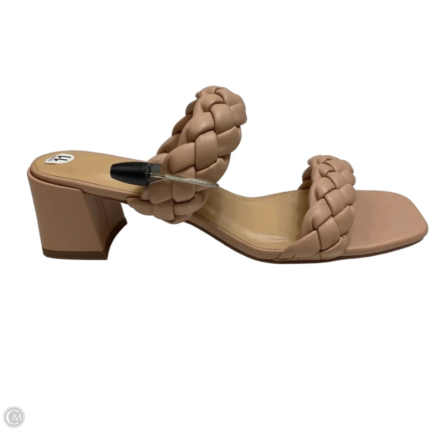 Shoes Heels Block By Cushionaire In Pink, Size: 11