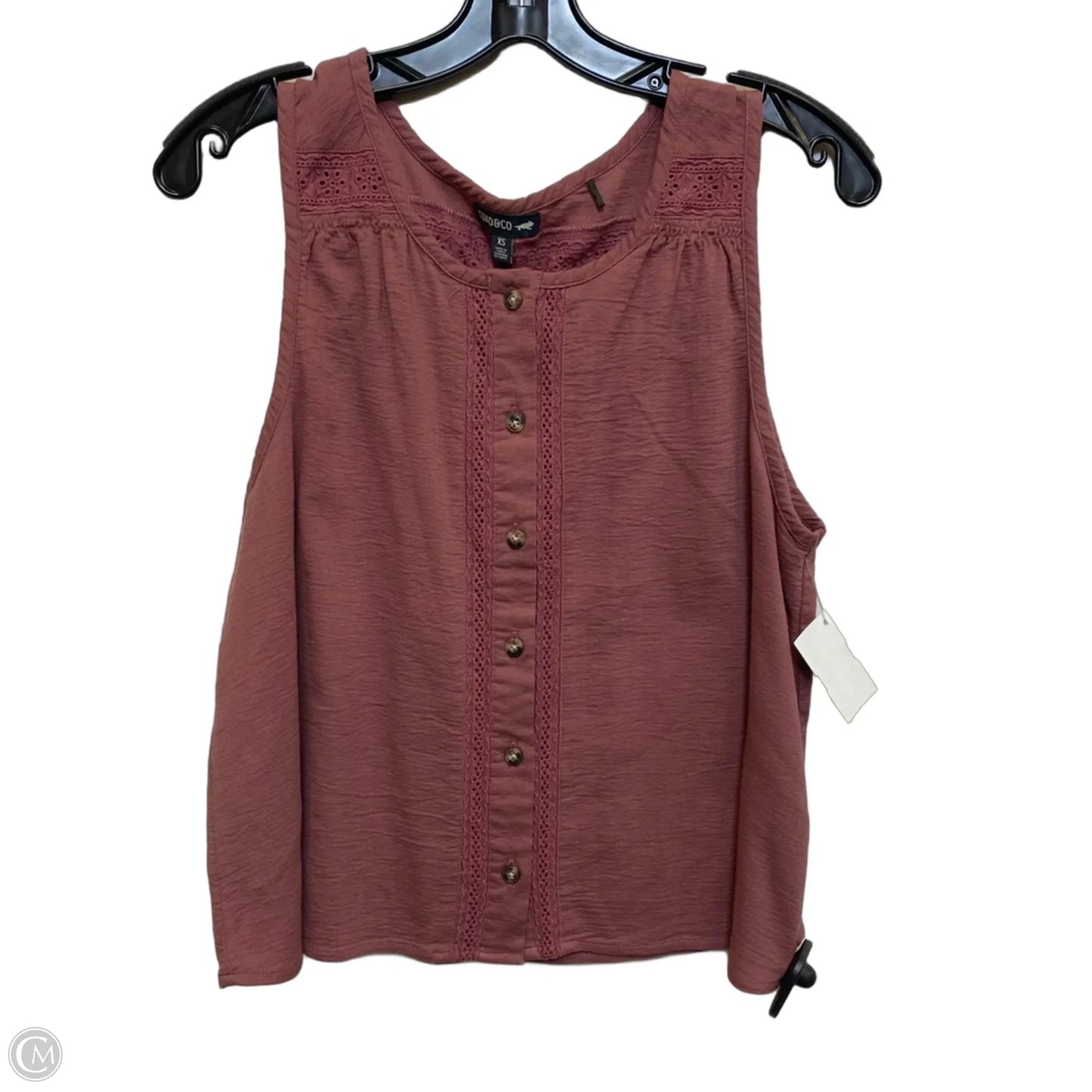 Top Sleeveless By Toad & Co In Pink, Size: Xs