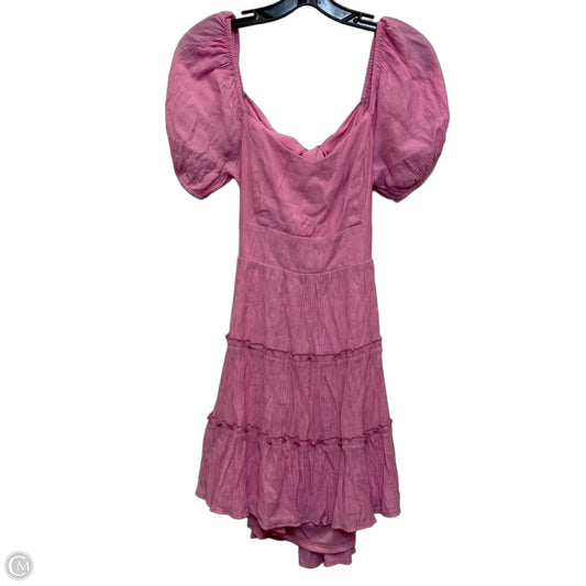 Dress Casual Short By Altard State In Pink, Size: M