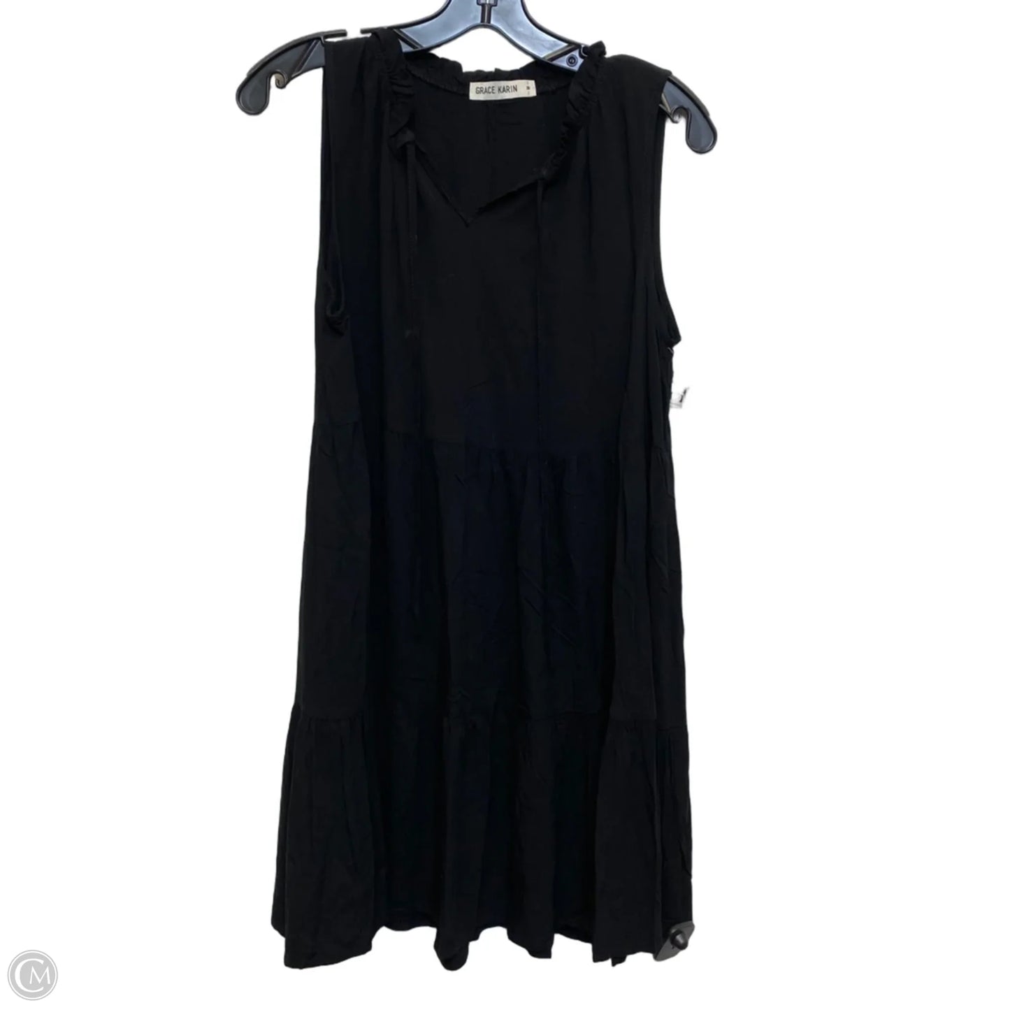 Dress Casual Short By Grace Karin In Black, Size: M