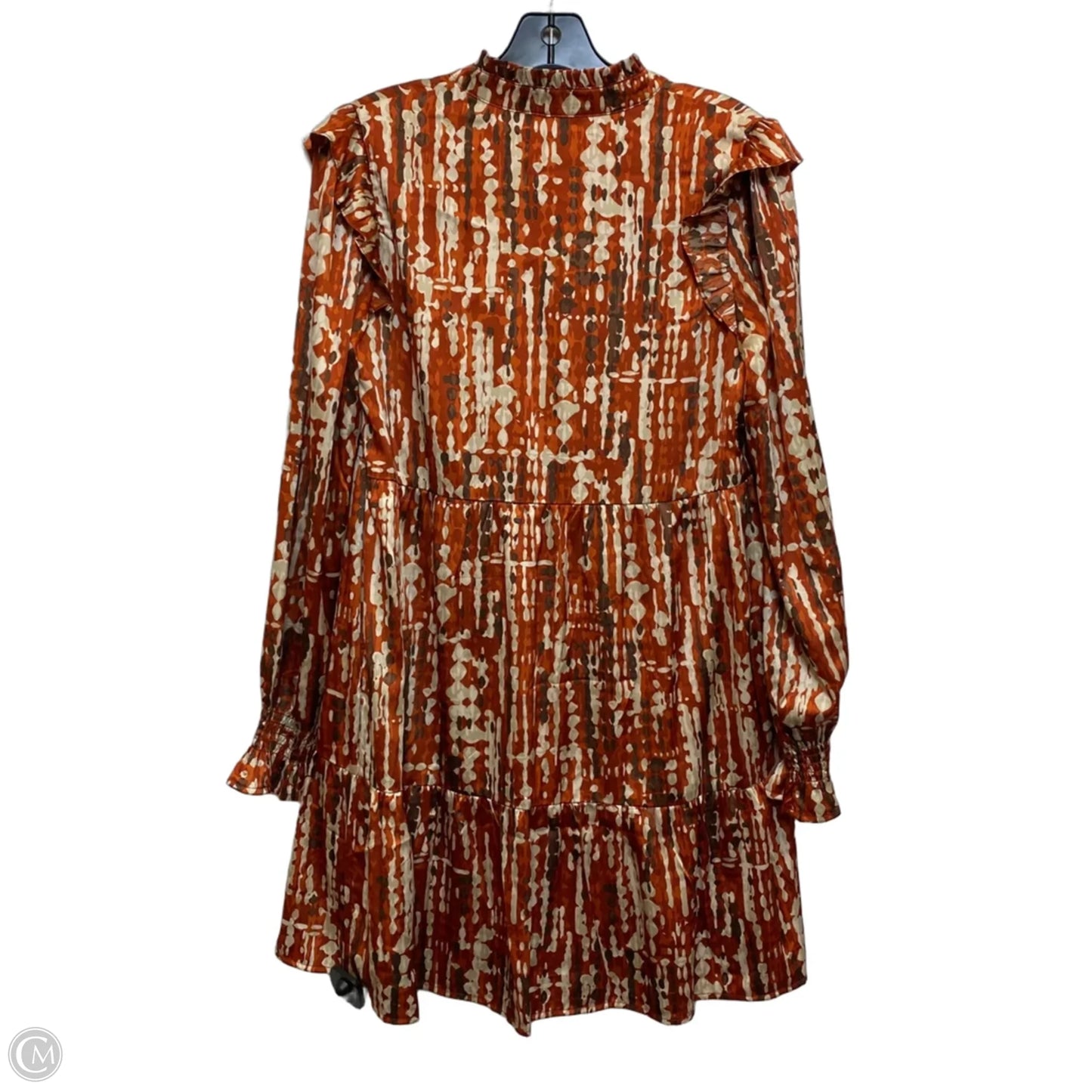 Dress Casual Short By Thml In Orange, Size: S