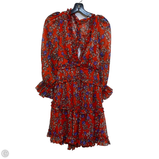 Dress Casual Short By Saints + Secrets In Red, Size: M