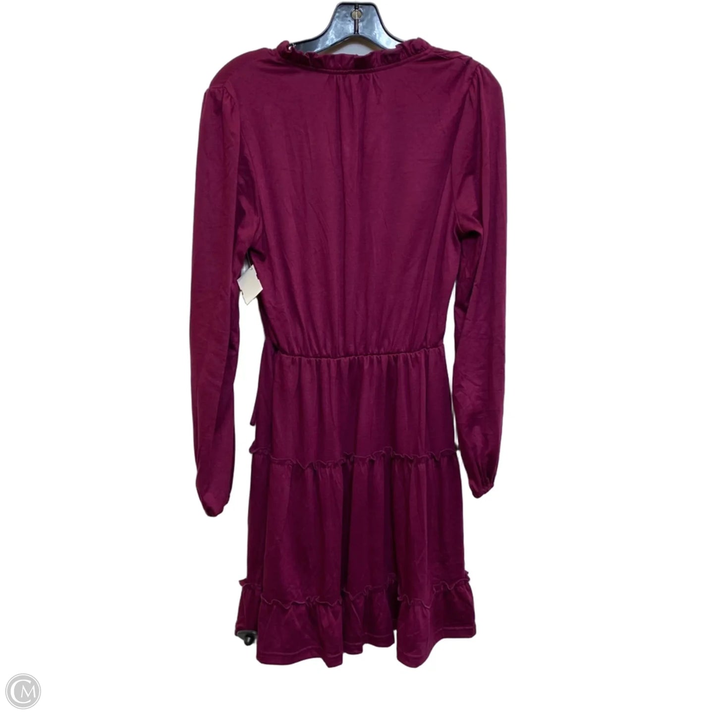 Dress Casual Short By Caracilia In Purple, Size: S