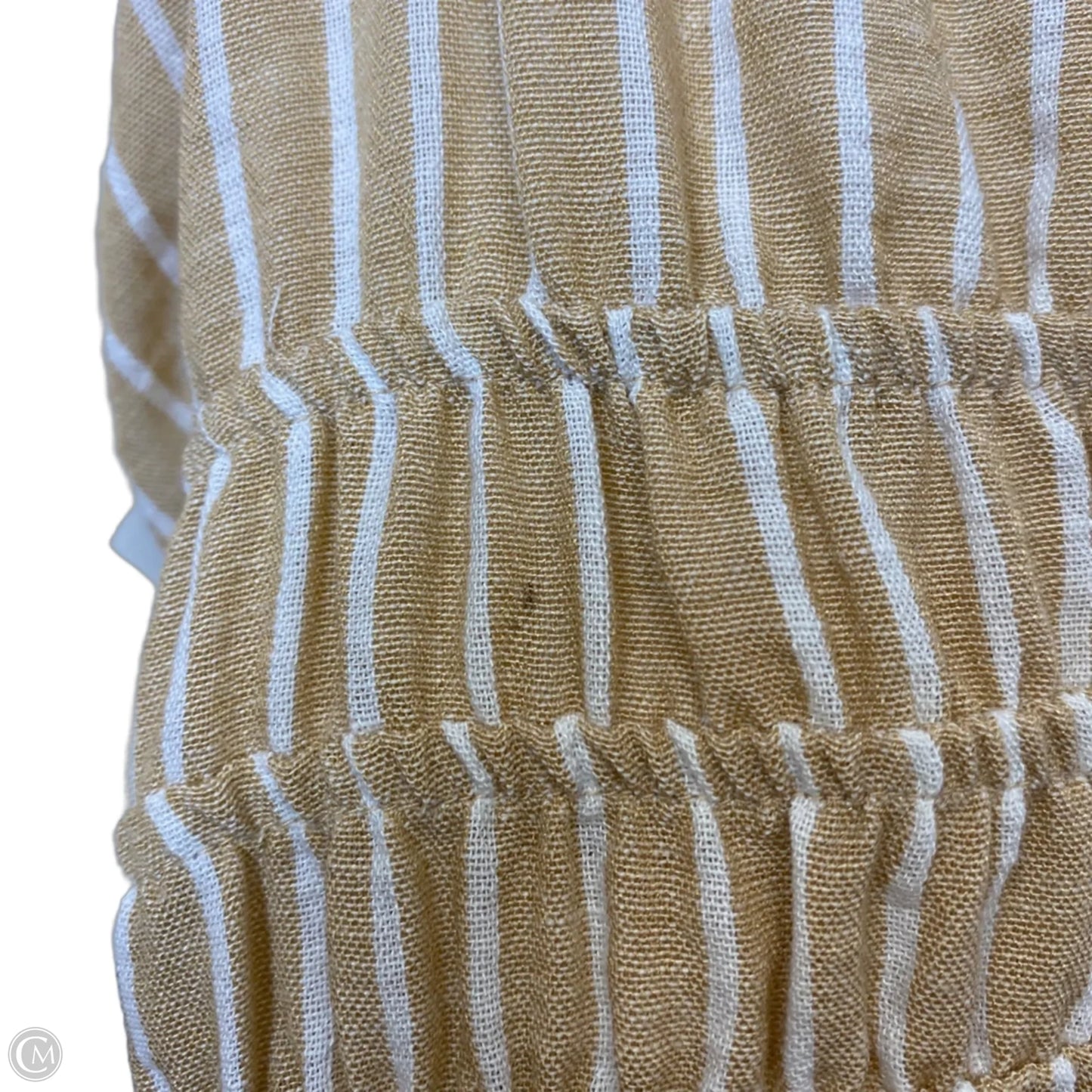 Dress Casual Midi By June & Hudson In Tan, Size: M