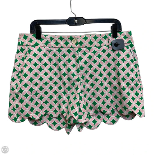 Shorts By Crown And Ivy In Green & Pink, Size: 8
