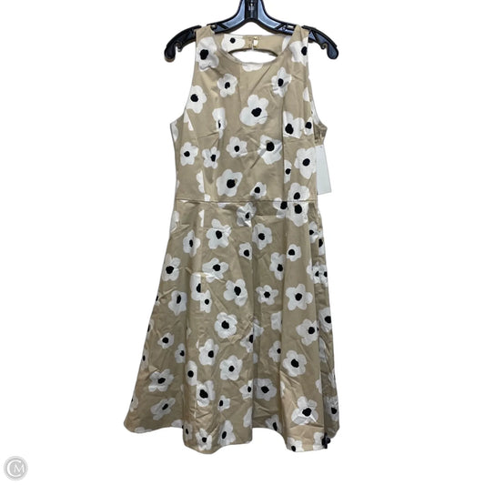 Dress Designer By Kate Spade In Tan, Size: M