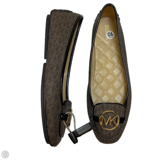Shoes Flats By Michael By Michael Kors In Brown, Size: 10