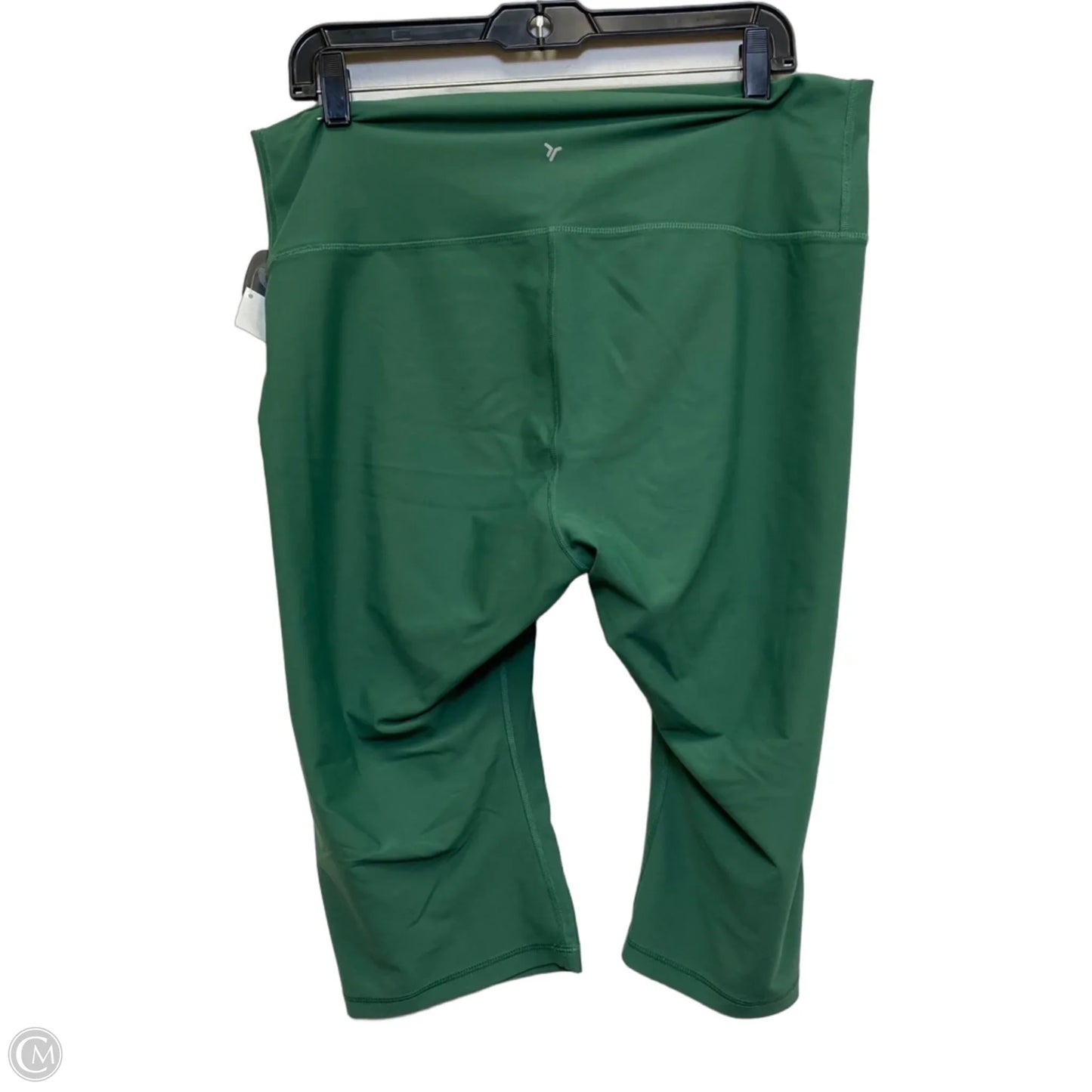 Athletic Leggings Capris By Old Navy In Green, Size: Xl