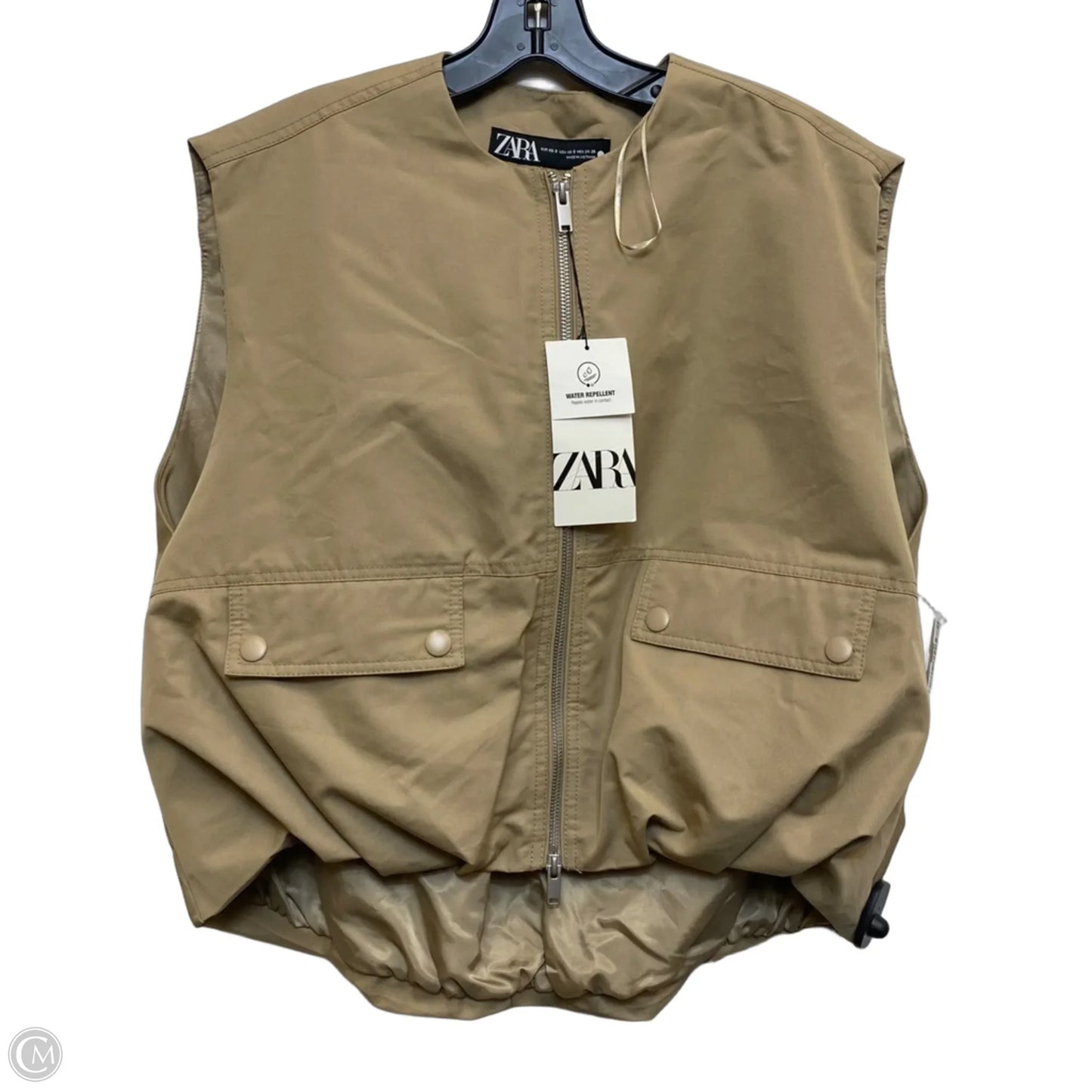 Vest Other By Zara In Tan, Size: Xs