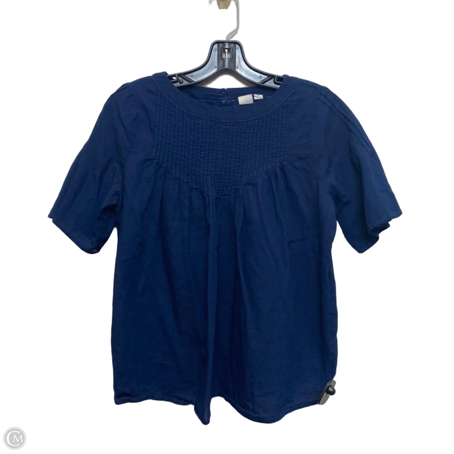 Top Short Sleeve By Gap In Blue, Size: Xxs