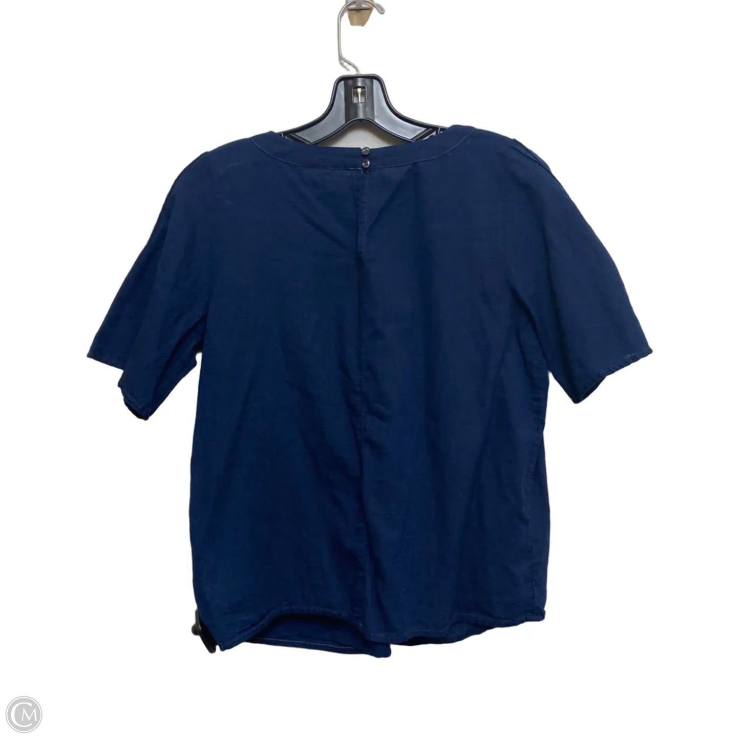 Top Short Sleeve By Gap In Blue, Size: Xxs