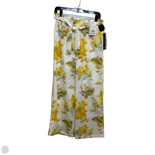 Pants Wide Leg By New York Clothing Company In Yellow, Size: Sp