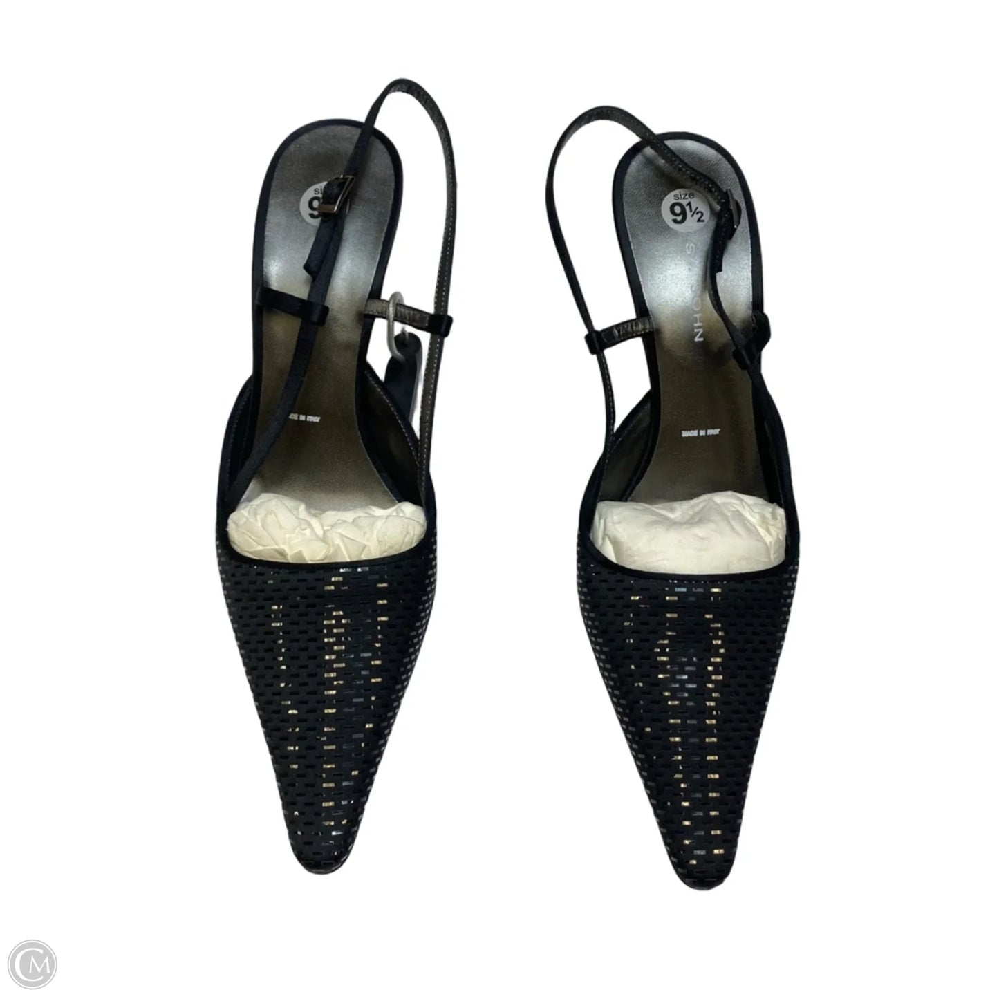 Shoes Luxury Designer By St John Collection In Black, Size: 9.5