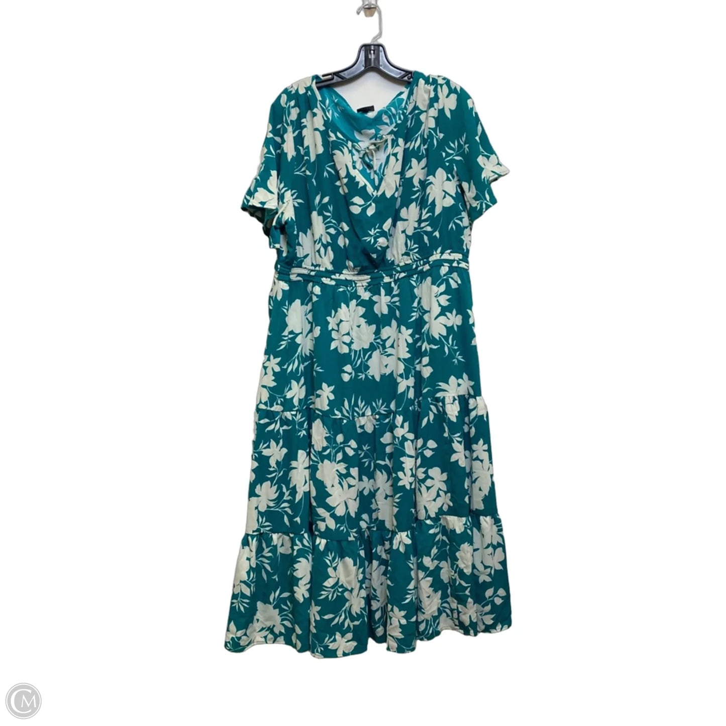 Dress Casual Midi By Torrid In Green, Size: 2x