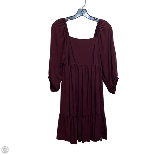 Dress Casual Short By Nine West In Maroon, Size: M