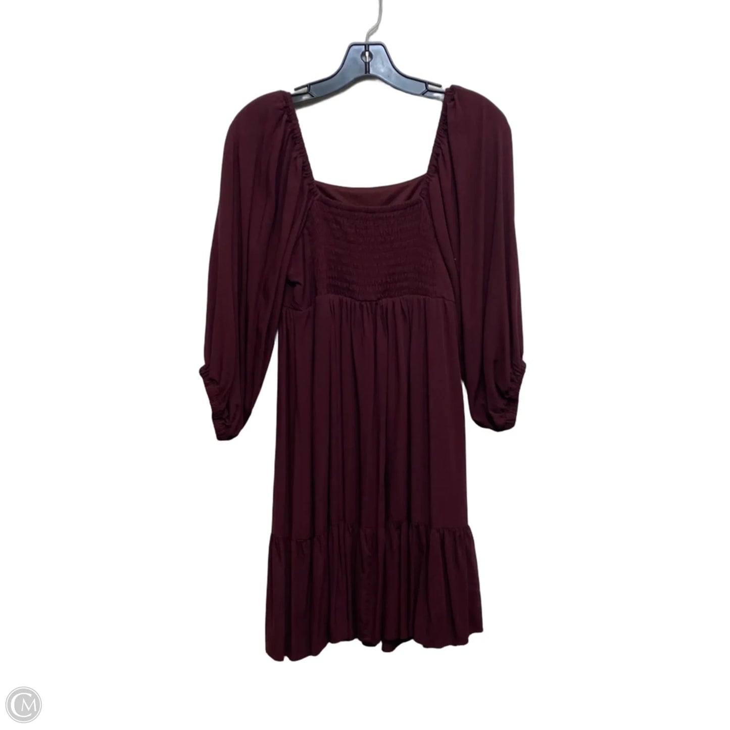 Dress Casual Short By Nine West In Maroon, Size: M