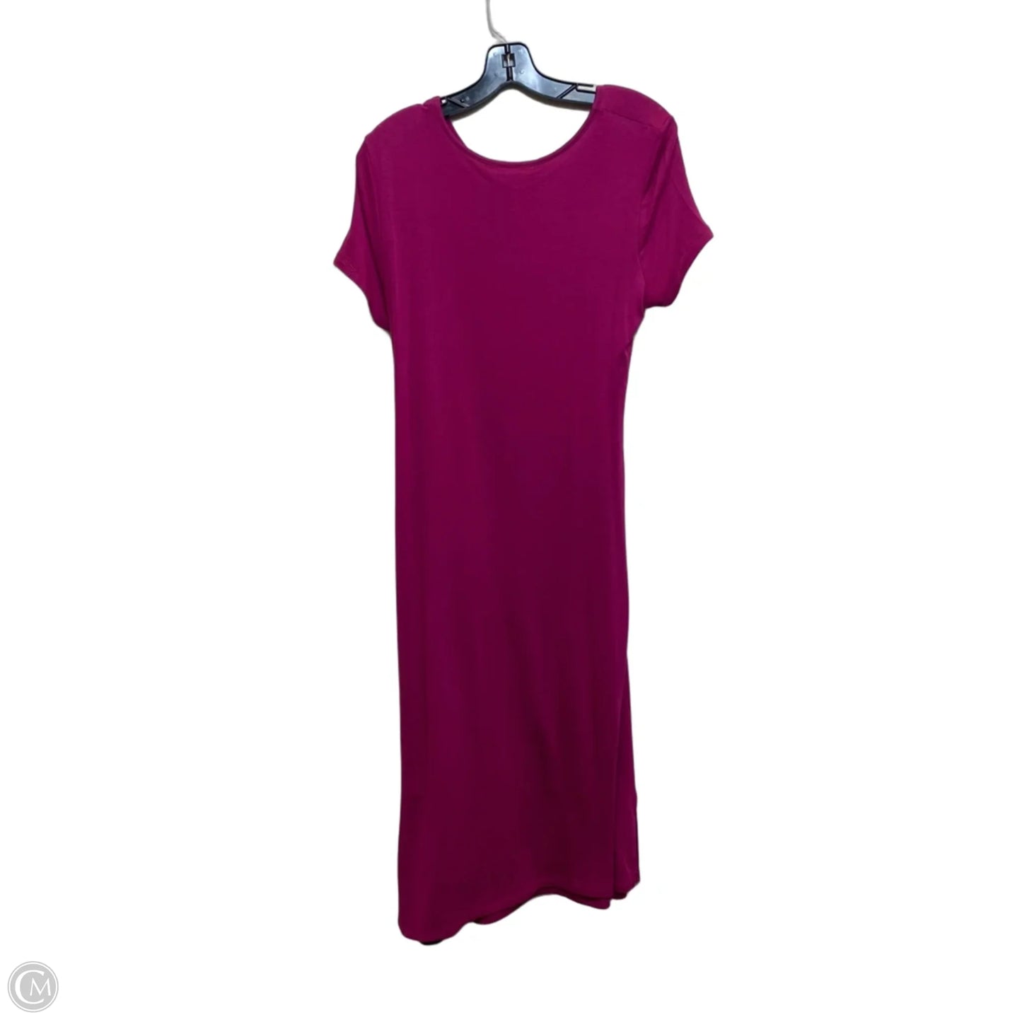 Dress Casual Midi By Time And Tru In Pink, Size: M