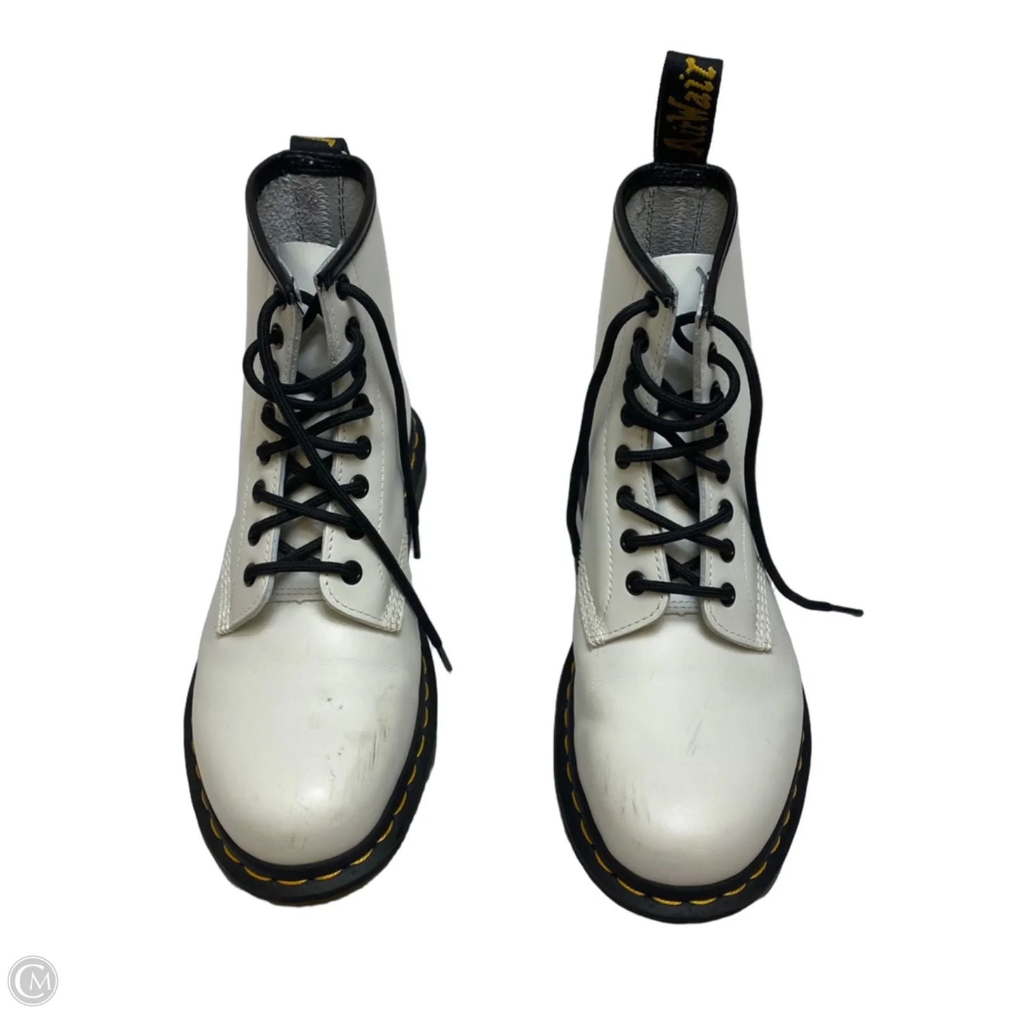 Boots Designer By Dr Martens In White, Size: 8