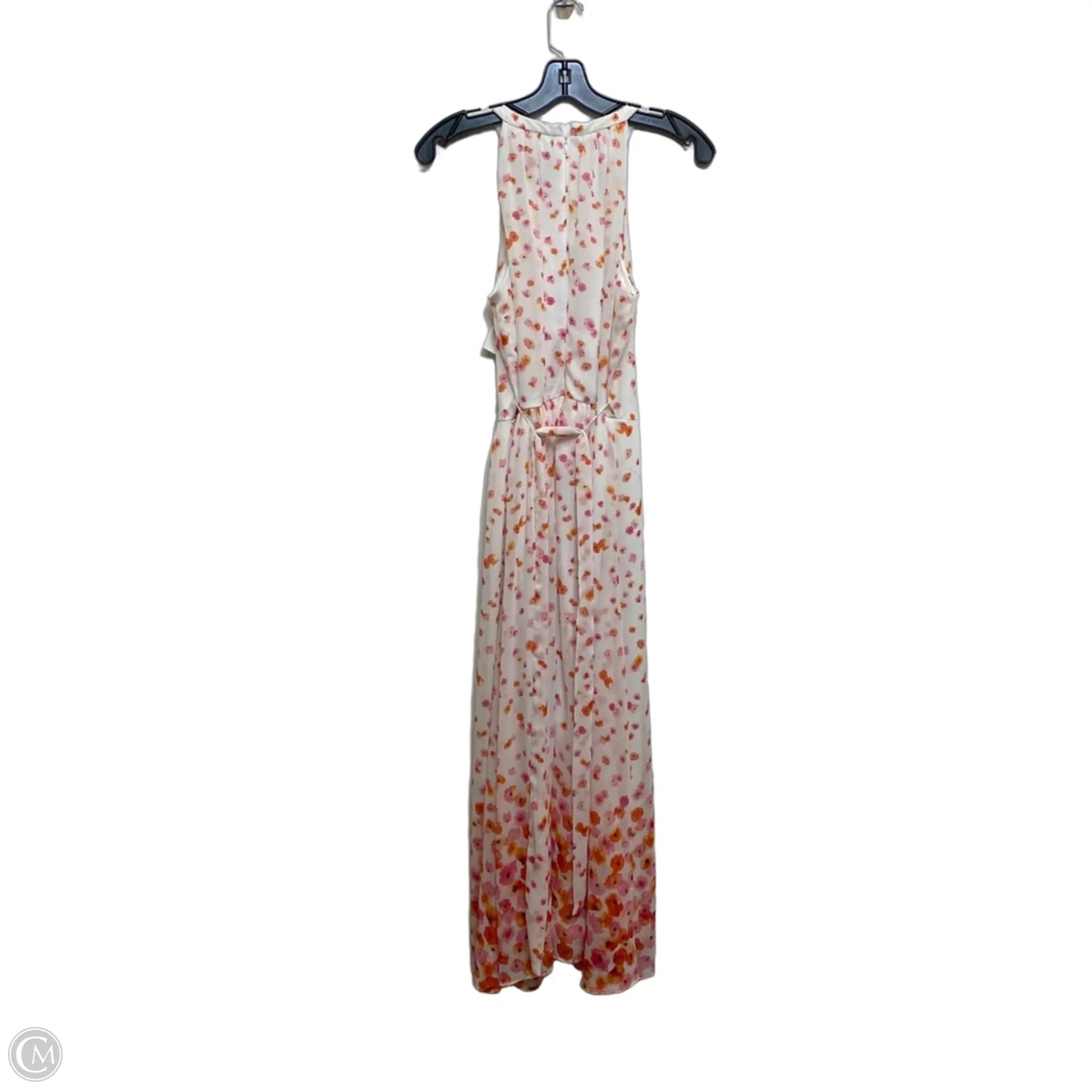 Dress Casual Maxi By Dkny In Orange & Pink, Size: S