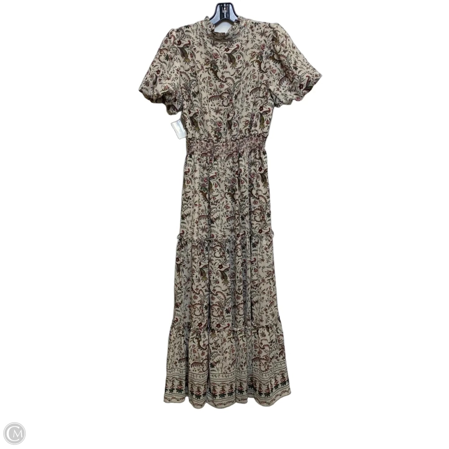 Dress Casual Maxi By Max Studio In Tan, Size: M