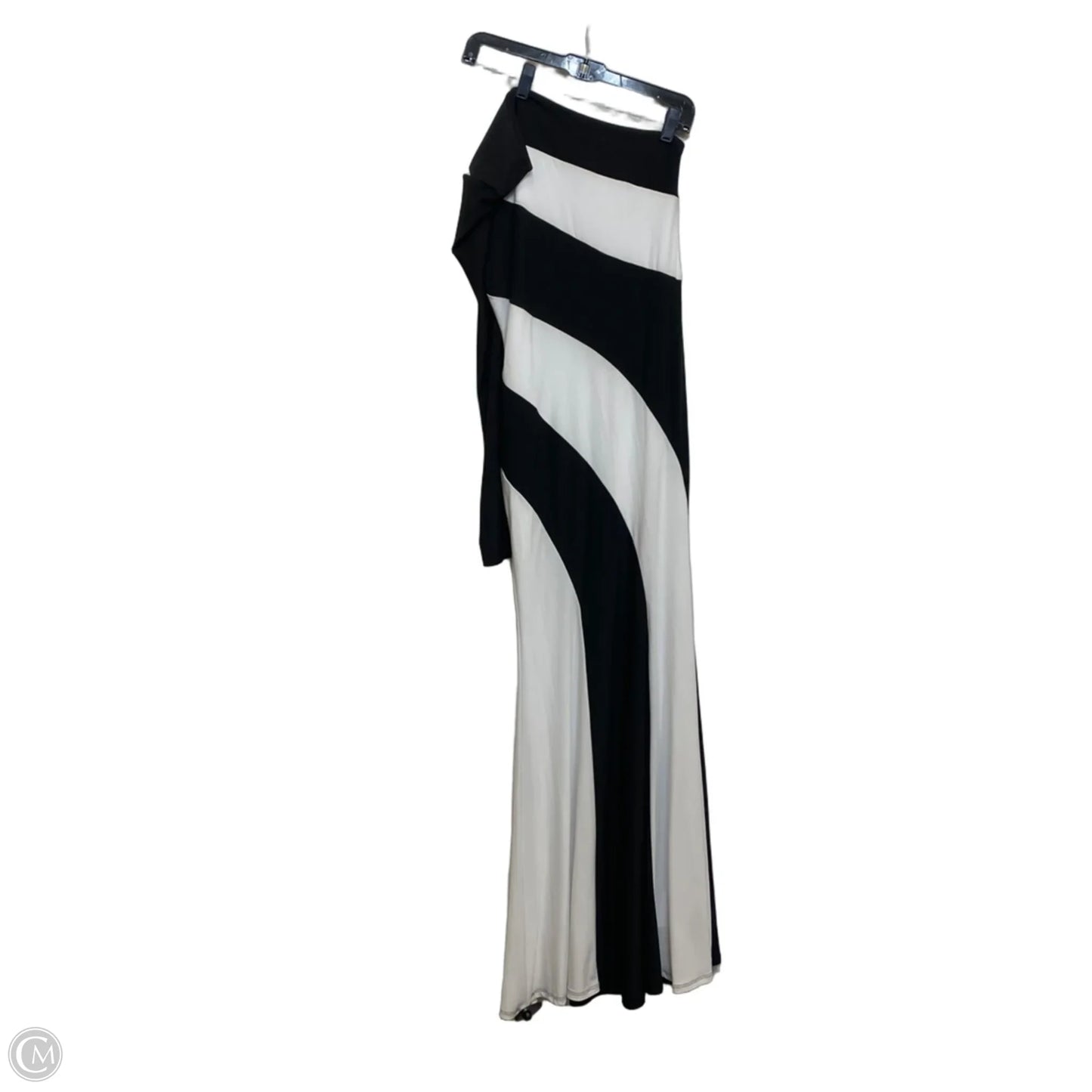 Dress Party Long By Fashion Nova In Black & White, Size: L