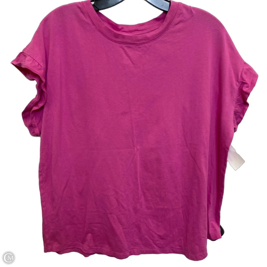 Top Sleeveless By Crown And Ivy In Pink, Size: Xl