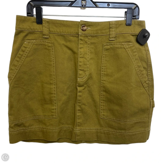 Skirt Mini & Short By Old Navy In Green Denim, Size: M