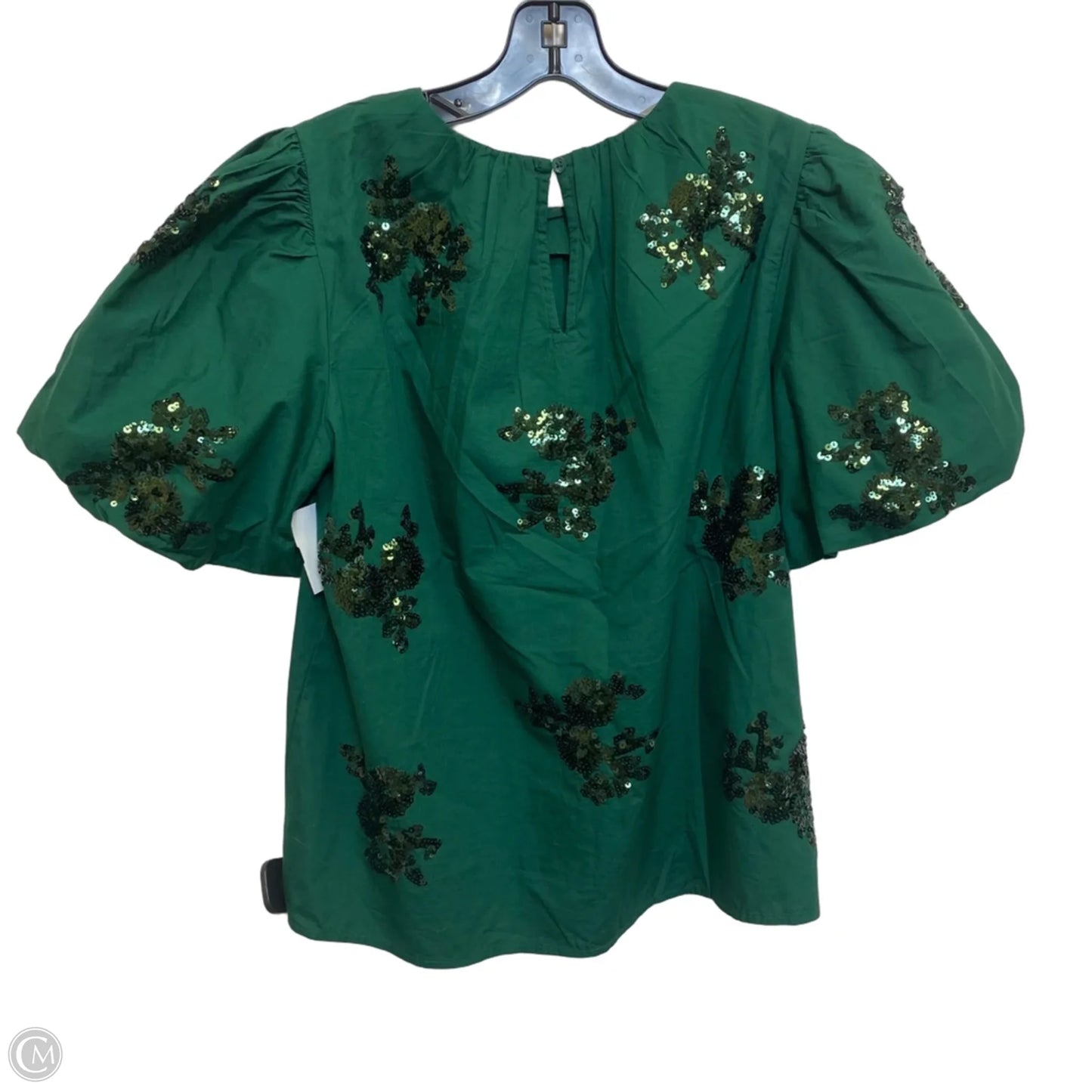 Top Short Sleeve By Crown And Ivy In Green, Size: Mp