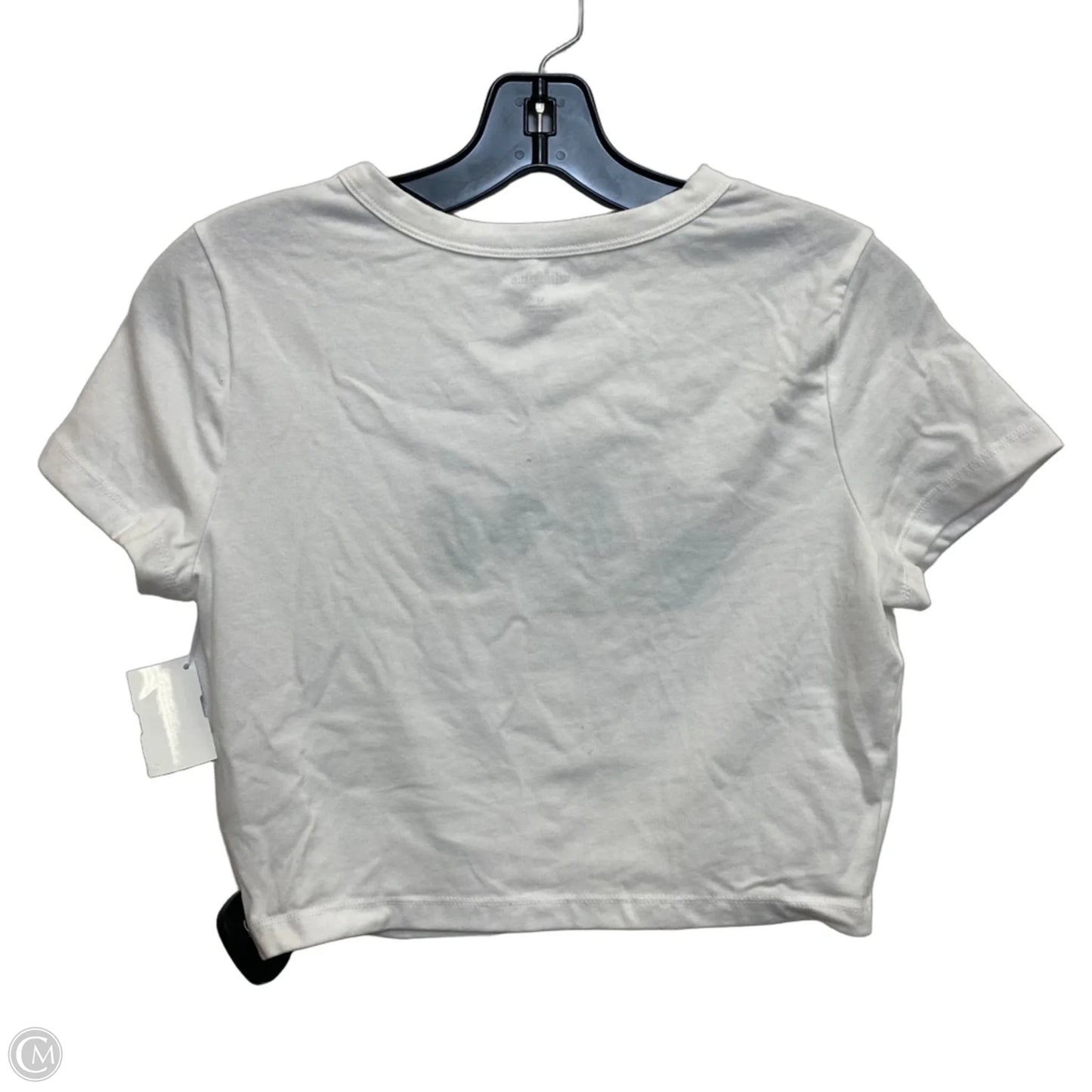 Top Short Sleeve Basic By Wild Fable In White, Size: M