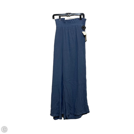 Pants Wide Leg By Wonderly In Blue, Size: Xl
