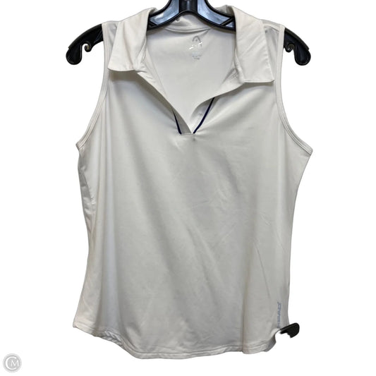 Athletic Tank Top By Head In White, Size: M