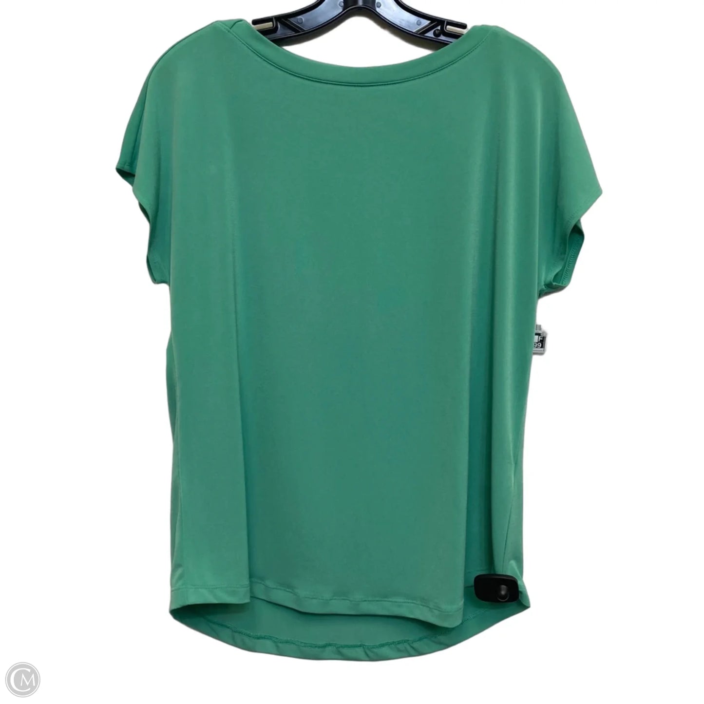 Top Short Sleeve By Chicos In Green, Size: M