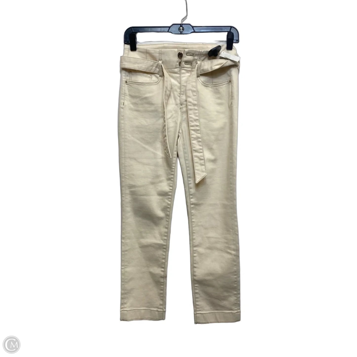 Jeans Skinny By White House Black Market In Tan Denim, Size: 0p