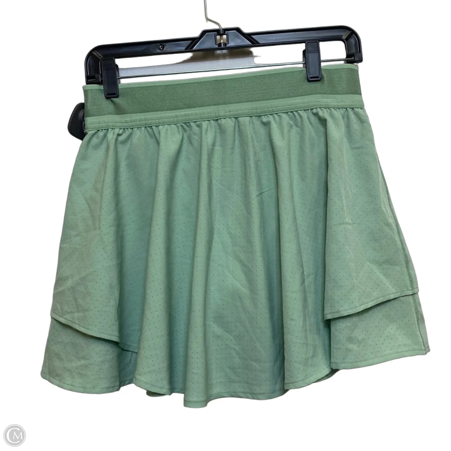 Athletic Skort By 90 Degrees By Reflex In Green, Size: L