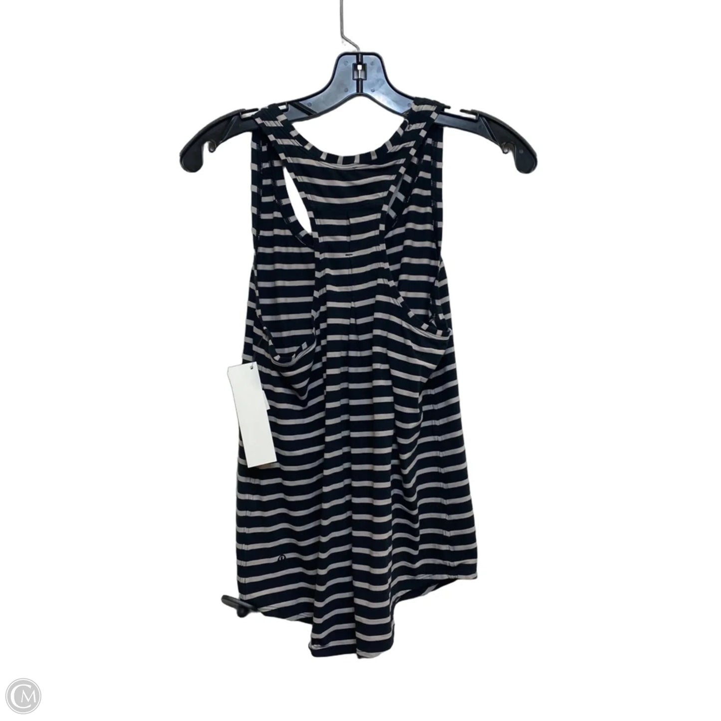 Athletic Tank Top Designer By Lululemon In Black, Size: M