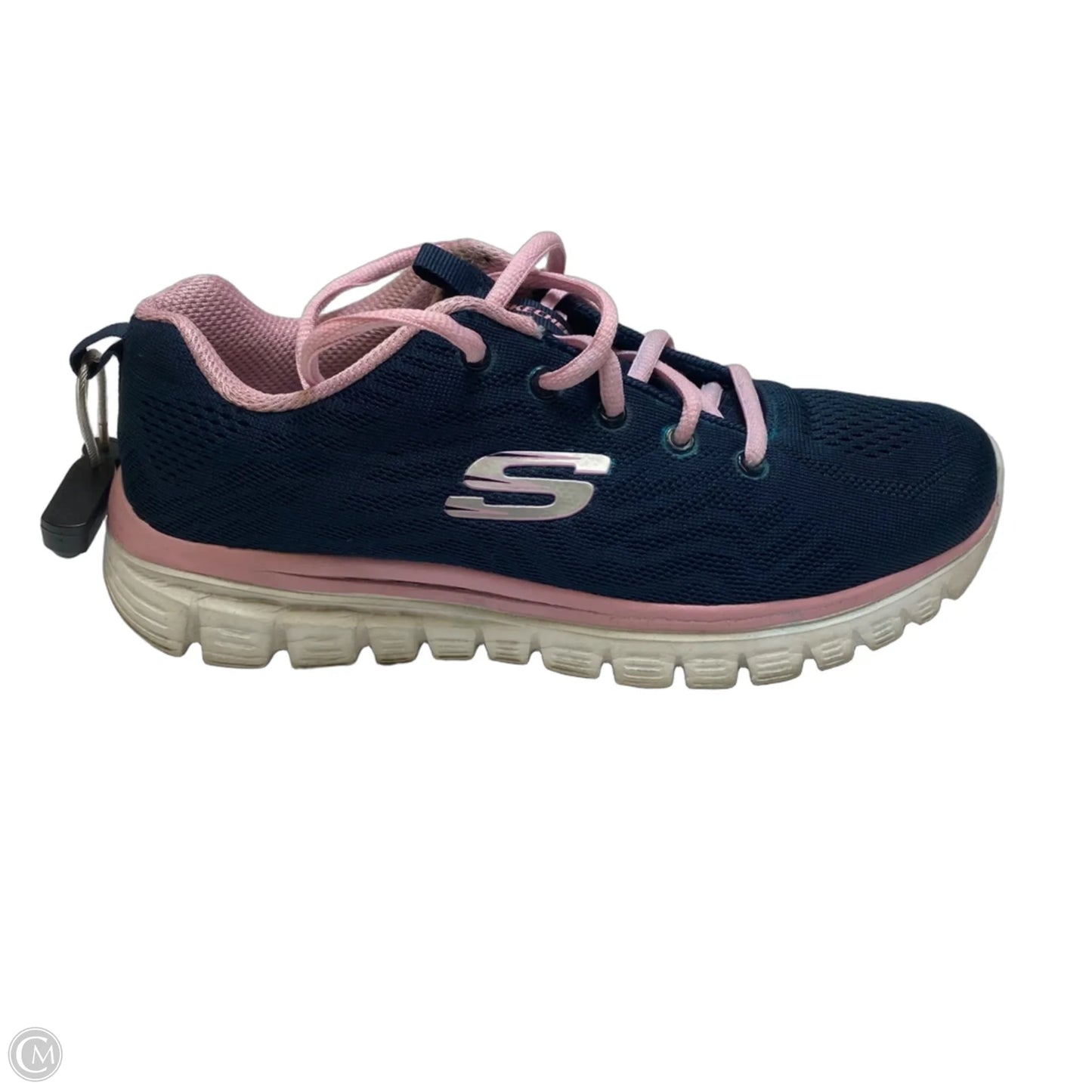 Shoes Athletic By Skechers In Navy, Size: 8