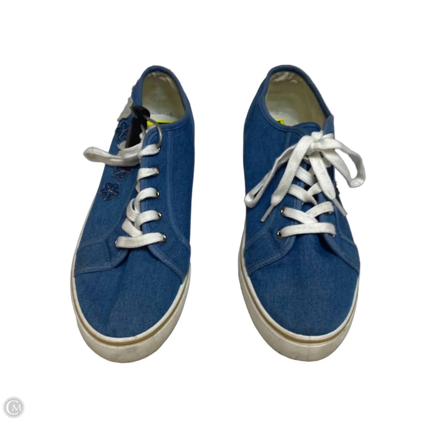 Shoes Sneakers By Cato In Blue, Size: 11