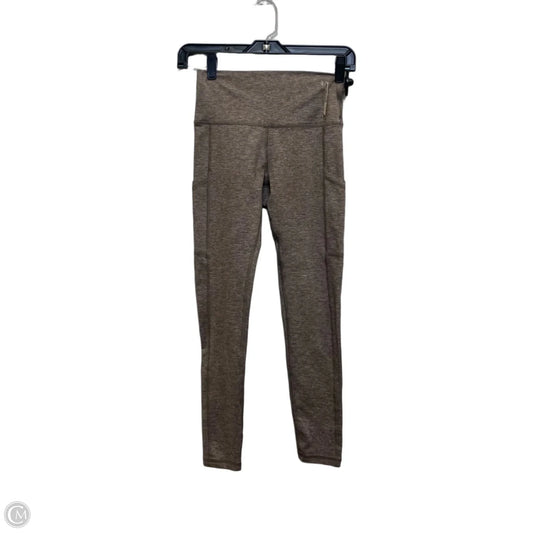 Athletic Leggings By Offline In Brown, Size: S