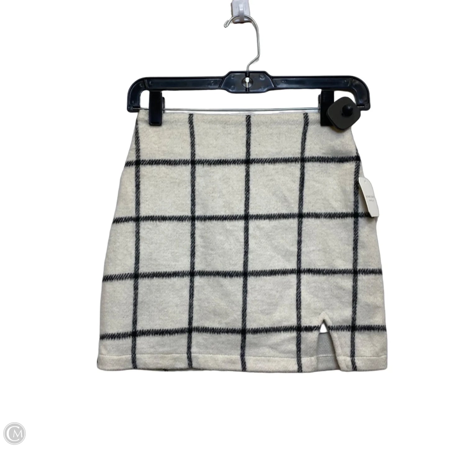 Skirt Mini & Short By Altard State In Cream, Size: Xxs