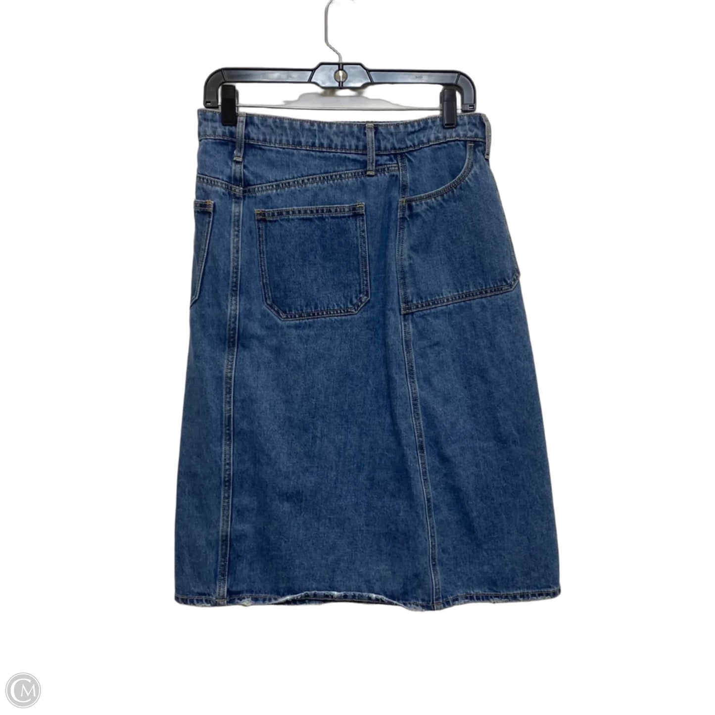 Skirt Midi By Old Navy In Blue Denim, Size: S