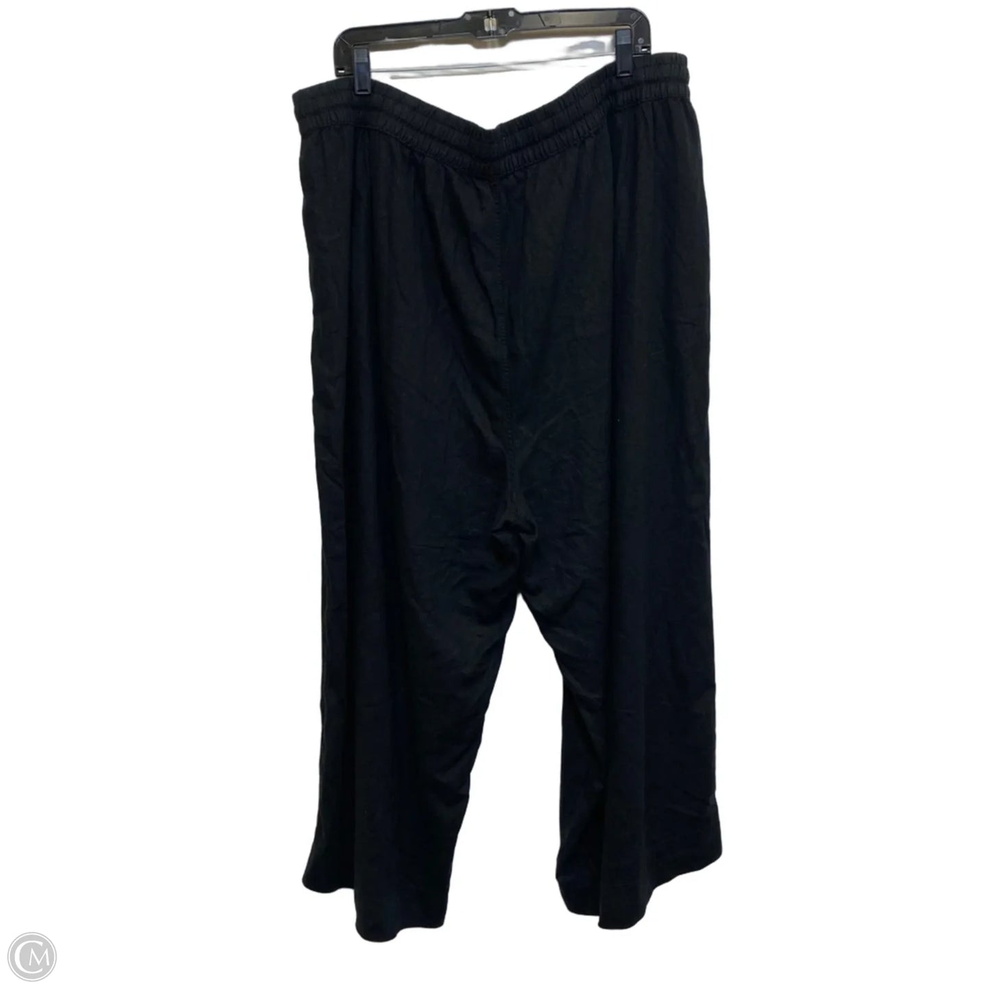 Pants Wide Leg By Cynthia Rowley In Black, Size: 3x