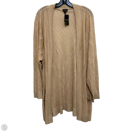 Cardigan By Torrid In Tan, Size: 3x