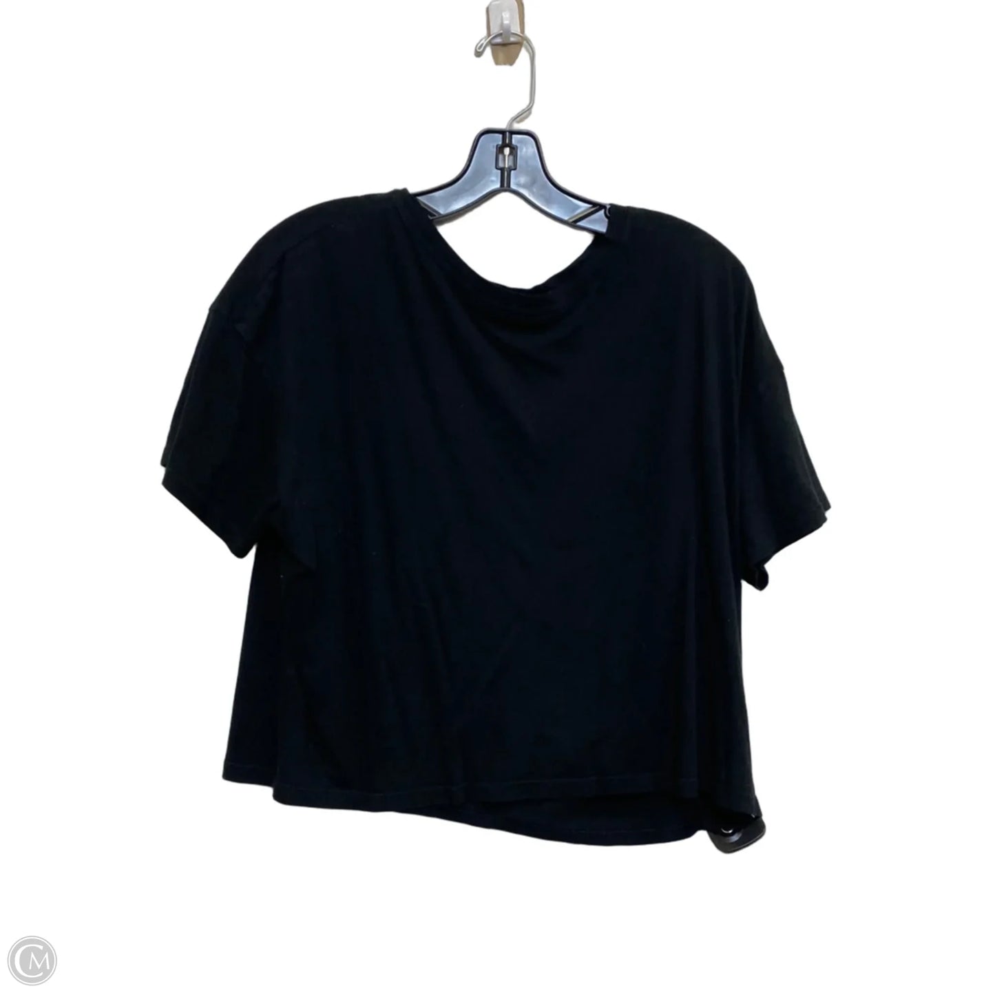 Top Short Sleeve Basic By Old Navy In Black, Size: L