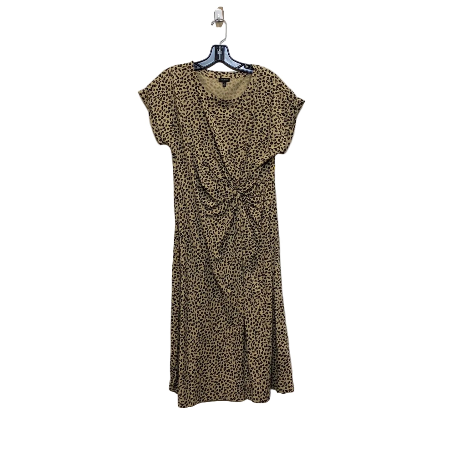 Dress Casual Midi By Talbots In Animal Print, Size: S
