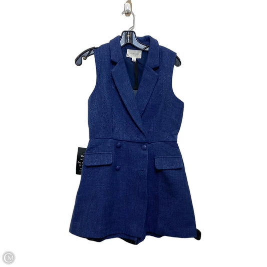 Dress Casual Short By Pomander Place In Blue, Size: S