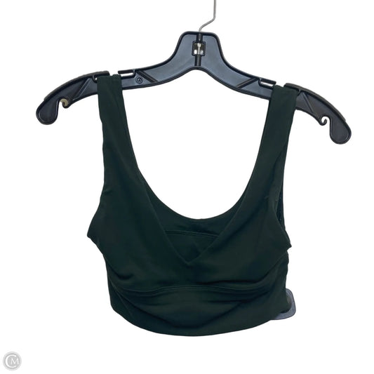 Athletic Bra Designer By Lululemon In Green, Size: Xs